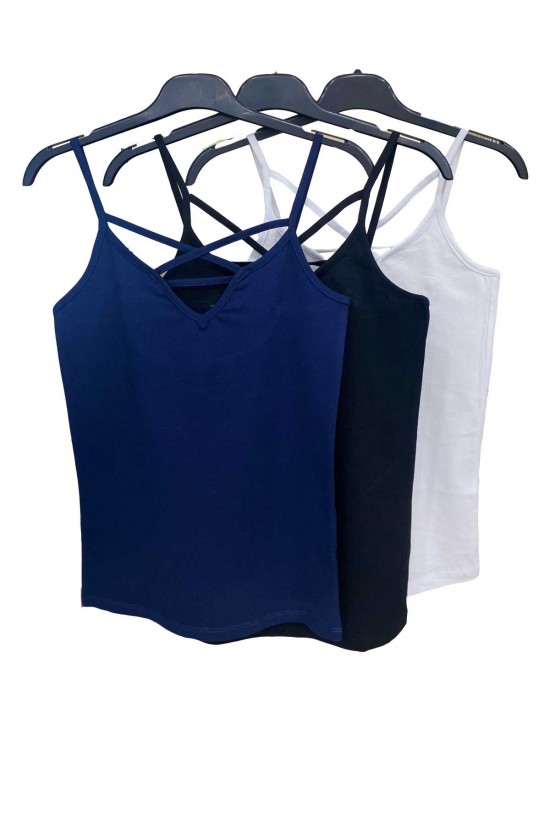 39093 - 3LÜ PAKET BAYAN ARKASI VE ÖNÜ BİYELİ İP ASKILI ATLET 39093 - 3LÜ PAKET BAYAN ARKASI VE ÖNÜ BİYELİ İP ASKILI ATLET