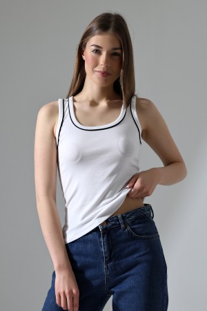 21870 KADIN BİYE ARASI GARNİ ARABİYELİ  FULL LYC KOMPAKT PENYE RİB.SIRTI KAPALI İNCE ATLET  21870 KADIN BİYE ARASI GARNİ ARABİYELİ  FULL LYC KOMPAKT PENYE RİB.SIRTI KAPALI İNCE ATLET