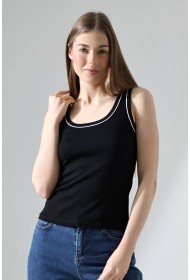 21870 KADIN BİYE ARASI GARNİ ARABİYELİ  FULL LYC KOMPAKT PENYE RİB.SIRTI KAPALI İNCE ATLET 