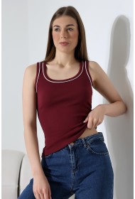 21870 KADIN BİYE ARASI GARNİ ARABİYELİ  FULL LYC KOMPAKT PENYE RİB.SIRTI KAPALI İNCE ATLET 