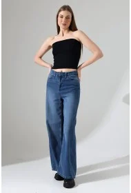 21922 KADIN MADONNA YAKA FULL LYC VSK RİBANA STRAPLEZ ATLET 