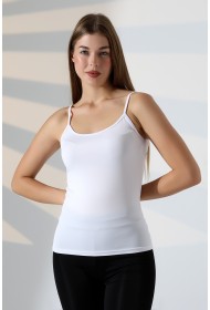 22001  KADIN FUL LYC MİKRO İP ASKILI ATLET 