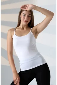 22001  KADIN FUL LYC MİKRO İP ASKILI ATLET 