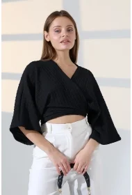 22114 KADIN JAKARLI VİYANA GENİŞ FAKİR KOL ÖNÜ BAĞLAMALI BOLERO HIRKA 22114 KADIN JAKARLI VİYANA GENİŞ FAKİR KOL ÖNÜ BAĞLAMALI BOLERO HIRKA