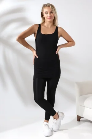 19055 KADIN KARYOKALI TUNİK ATLET 