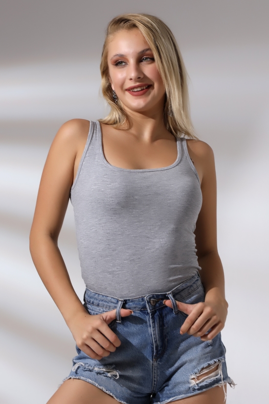 19055 KADIN KARYOKALI TUNİK ATLET 