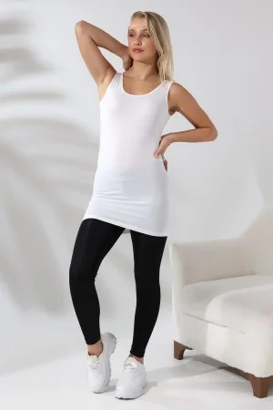 20516 KADIN İNCE TUNİK ATLET 