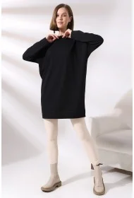19186 KADIN LYC KOMPAKT BİSİKLET YAKA UZUN KOL SALAŞ YAKA-KOL-ETEĞİ MANŞETLİ TUNİK 19186 KADIN LYC KOMPAKT BİSİKLET YAKA UZUN KOL SALAŞ YAKA-KOL-ETEĞİ MANŞETLİ TUNİK