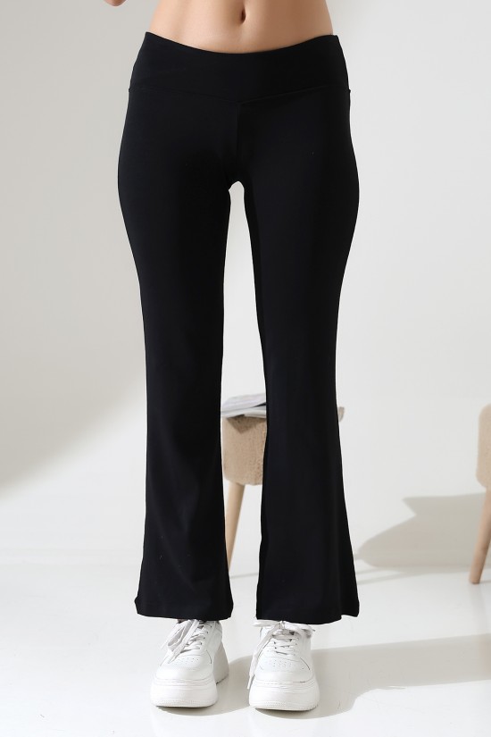 21943 KADIN FULL LYC RİB PAÇASI GENİŞ PANTOLON 21943 KADIN FULL LYC RİB PAÇASI GENİŞ PANTOLON