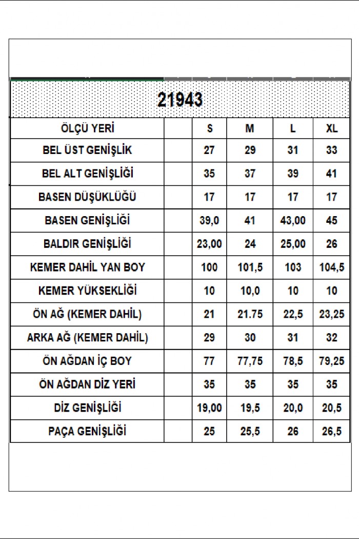 21943 KADIN FULL LYC RİB PAÇASI GENİŞ PANTOLON 21943 KADIN FULL LYC RİB PAÇASI GENİŞ PANTOLON
