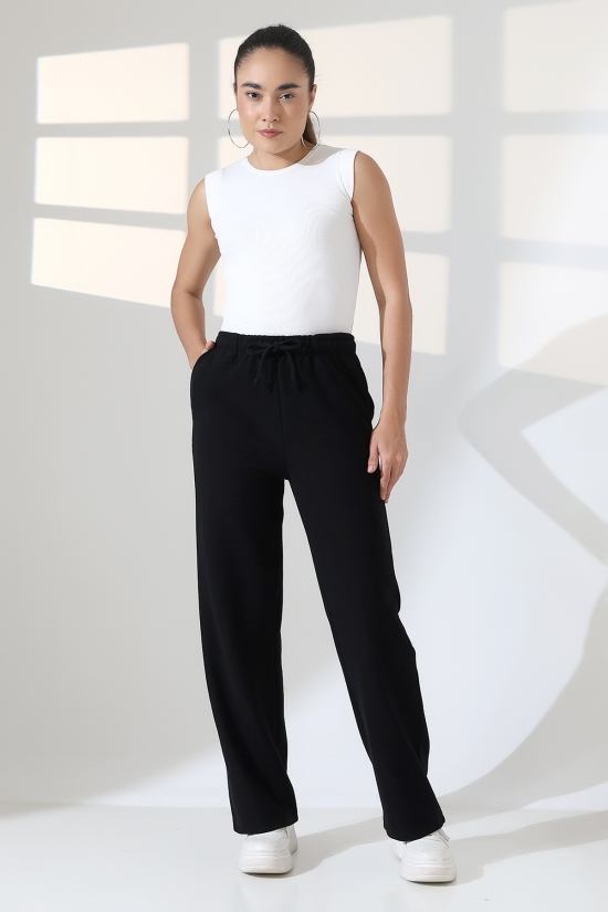 22165 KADIN FIRÇALI SELANİK CEPLİ İNCE BELLASTİKLİ PAÇASI AÇIK SALAŞ PANTOLON 