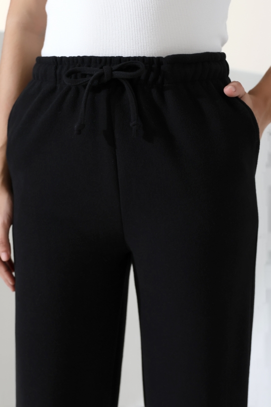 22165 KADIN FIRÇALI SELANİK CEPLİ İNCE BELLASTİKLİ PAÇASI AÇIK SALAŞ PANTOLON 