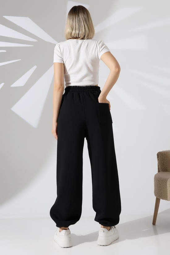 22135 KADIN 3 İP PENYE KOMPAKT ŞARDONLU ARKA TEK CEPLİ ÖNÜ PATLI PAÇASI AÇIK LASTİK AYAR BÜZGÜLÜ EŞOFMAN PANTOLON 22135 KADIN 3 İP PENYE KOMPAKT ŞARDONLU ARKA TEK CEPLİ ÖNÜ PATLI PAÇASI AÇIK LASTİK AYAR BÜZGÜLÜ EŞOFMAN PANTOLON