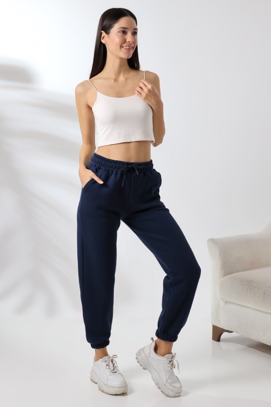 21629 KADIN 3 İP PENYE COMPACK ŞARDONLU CEPLİ PAÇASI LAST EŞOFMAN PANTOLON 21629 KADIN 3 İP PENYE COMPACK ŞARDONLU CEPLİ PAÇASI LAST EŞOFMAN PANTOLON