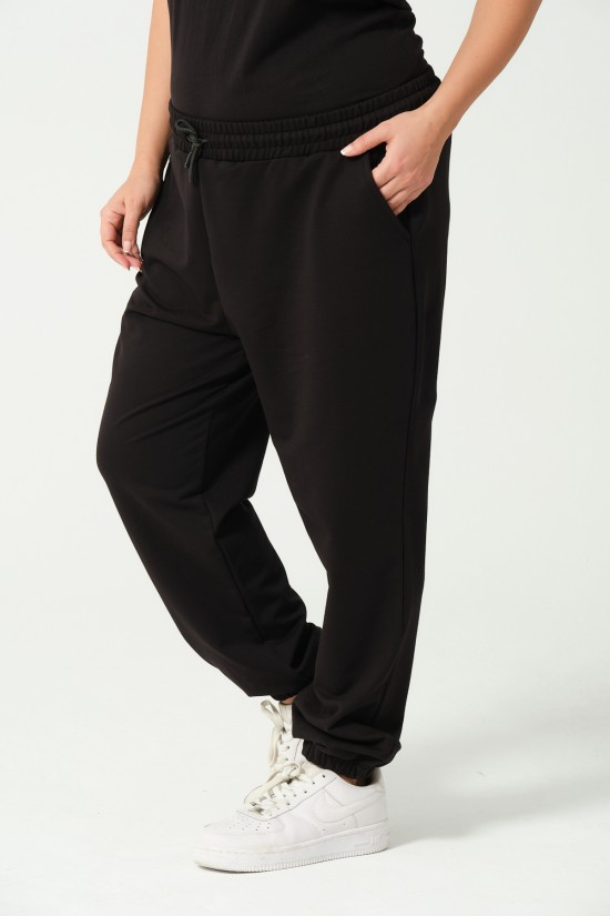 21633BB BÜYÜK BEDEN KADIN FULL LYC PENYE KOMPAKT 2 İPLİK CEPLİ PAÇASI LAST. EŞOFMAN PANTOLON 21633BB BÜYÜK BEDEN KADIN FULL LYC PENYE KOMPAKT 2 İPLİK CEPLİ PAÇASI LAST. EŞOFMAN PANTOLON