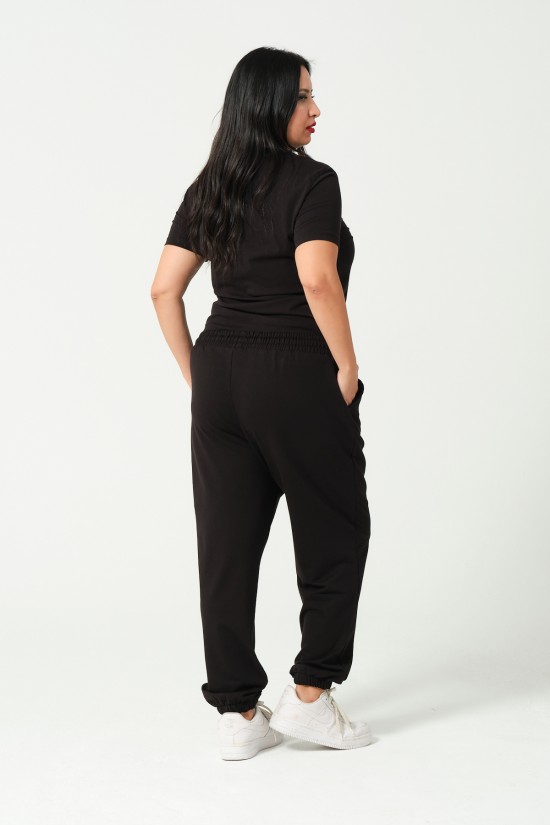 21633BB BÜYÜK BEDEN KADIN FULL LYC PENYE KOMPAKT 2 İPLİK CEPLİ PAÇASI LAST. EŞOFMAN PANTOLON 21633BB BÜYÜK BEDEN KADIN FULL LYC PENYE KOMPAKT 2 İPLİK CEPLİ PAÇASI LAST. EŞOFMAN PANTOLON