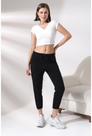 21304 KADIN CEPLİ ÖNÜ ÇIMALI PAÇASI LAST.GENİŞ 2 İP PANTOLON 21304 KADIN CEPLİ ÖNÜ ÇIMALI PAÇASI LAST.GENİŞ 2 İP PANTOLON