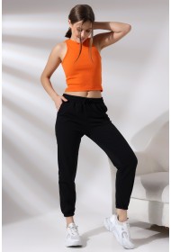 21473  KADIN CEPLİ PAÇASI LAST. 2 İP PANTOLON 