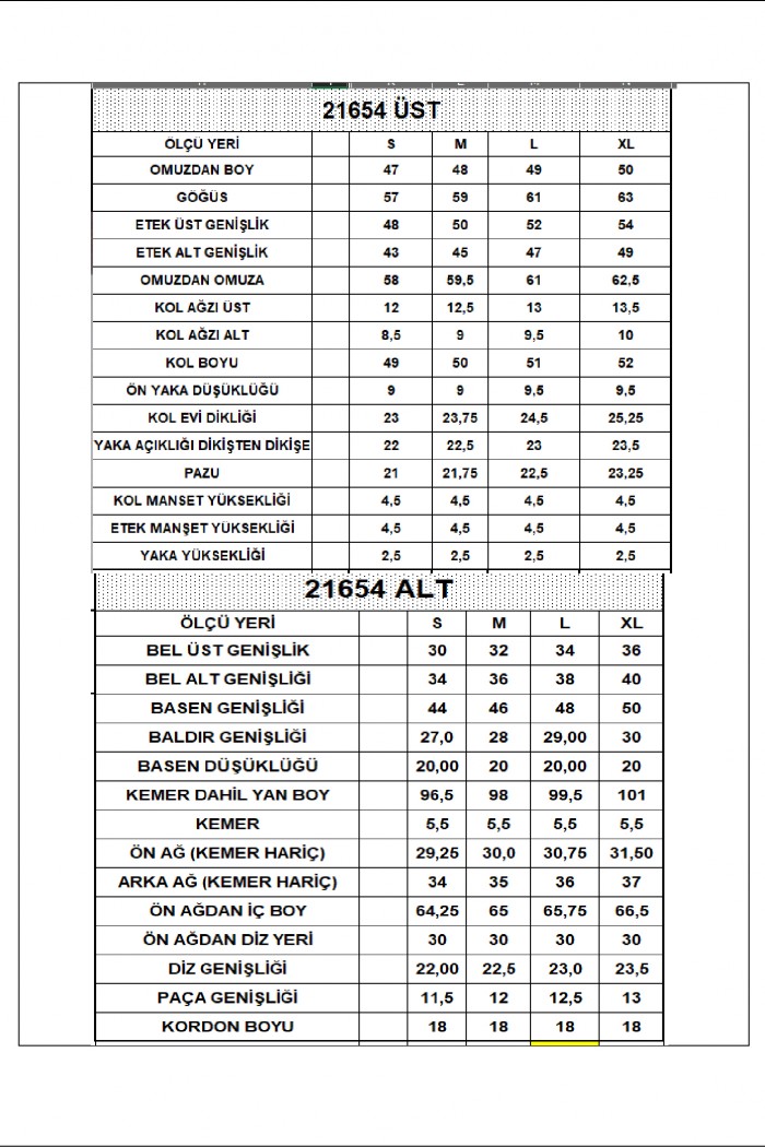 21654 KADIN 3 İP PENYE KOMPAKT ŞARDONLU BİSİKLET YAKA GENİŞKISA SWET VE.CEPLİ PAÇA LAST.PANTOLON ALT ÜST TAKIM 