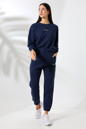 21698 DİESLİFE ENJEKSİYON BASK. KADIN 3 İP PENYE KOMPAKT ŞARDONLU BİSİKLET YAKA GENİŞKISA SWEAT VE.CEPLİ ENJ BASK PAÇA LAST.PANTOLON ALT ÜST TAKIM  21698 DİESLİFE ENJEKSİYON BASK. KADIN 3 İP PENYE KOMPAKT ŞARDONLU BİSİKLET YAKA GENİŞKISA SWEAT VE.CEPLİ ENJ BASK PAÇA LAST.PANTOLON ALT ÜST TAKIM