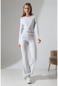 22133 KADIN PARMAK GEÇMELİ UZUN KOL TSHIRT VE ALT PANTOLON FULL LYC RİBANA TAKIM 22133 KADIN PARMAK GEÇMELİ UZUN KOL TSHIRT VE ALT PANTOLON FULL LYC RİBANA TAKIM