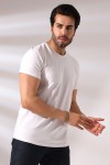 19953 ERKEK REGULAR FİT KISA KOL V YAKA TSHIRT 19953 ERKEK REGULAR FİT KISA KOL V YAKA TSHIRT