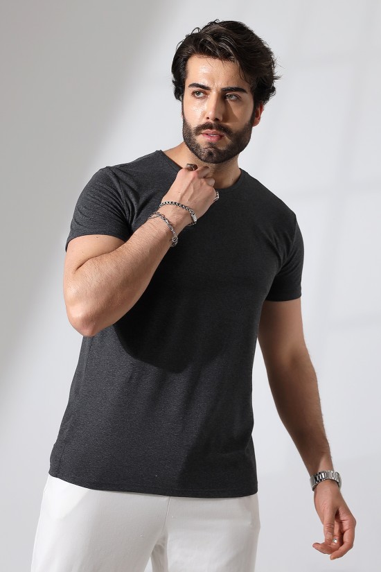 19953 ERKEK REGULAR FİT KISA KOL V YAKA TSHIRT 19953 ERKEK REGULAR FİT KISA KOL V YAKA TSHIRT