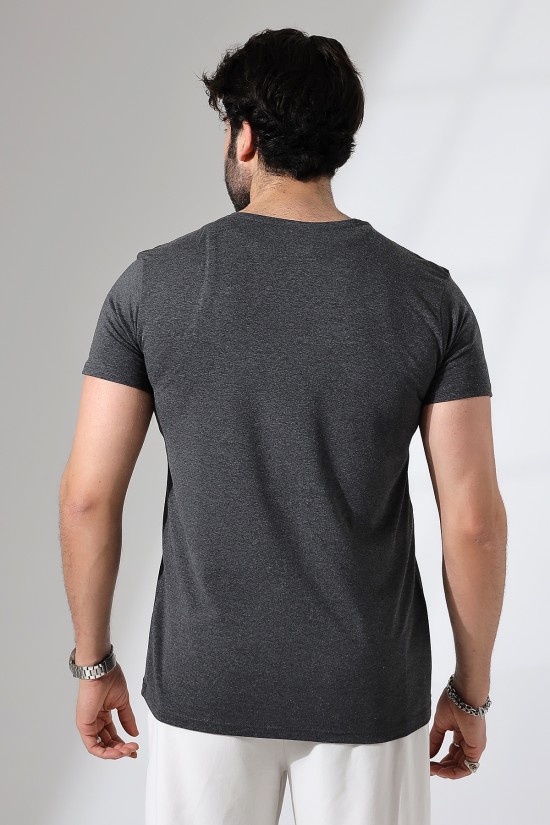 19953 ERKEK REGULAR FİT KISA KOL V YAKA TSHIRT 19953 ERKEK REGULAR FİT KISA KOL V YAKA TSHIRT