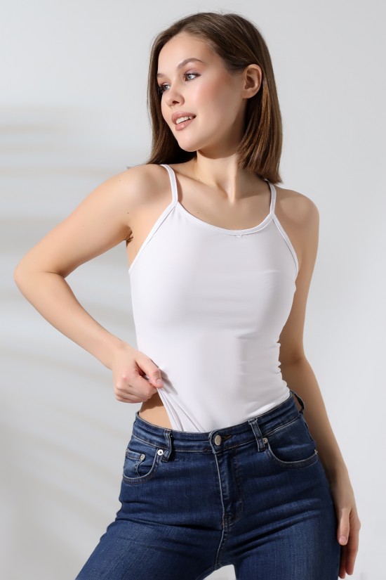 20427 KADIN İP ASKILI ALTI KÜLOTLU VE ÇITÇITLI ATLET 20427 KADIN İP ASKILI ALTI KÜLOTLU VE ÇITÇITLI ATLET