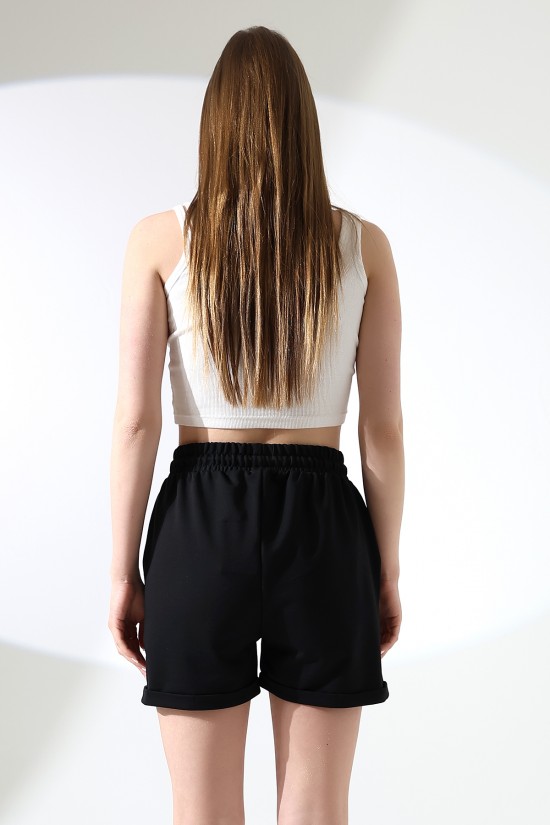 21822 KADIN LYC PENYE KOMPAKT 2 İPLİK CEPLİ PAÇASI KATLAMALI ŞORT 21822 KADIN LYC PENYE KOMPAKT 2 İPLİK CEPLİ PAÇASI KATLAMALI ŞORT