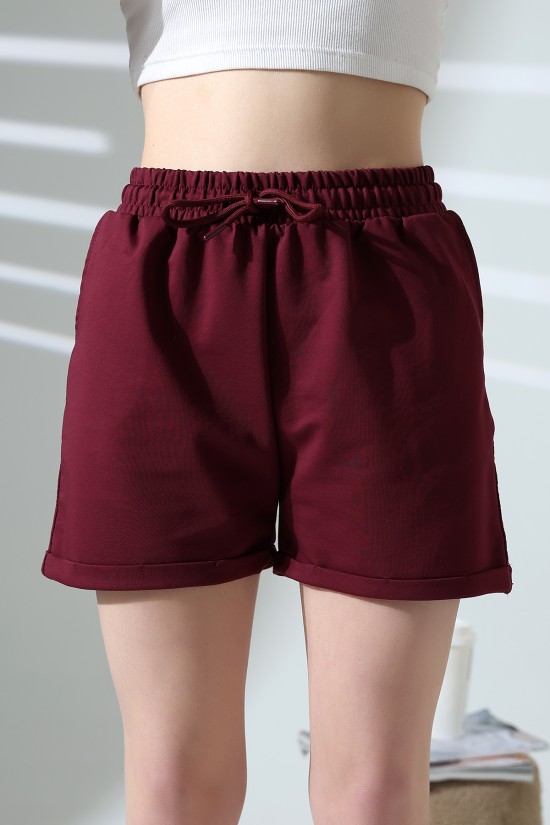 21822 KADIN LYC PENYE KOMPAKT 2 İPLİK CEPLİ PAÇASI KATLAMALI ŞORT 21822 KADIN LYC PENYE KOMPAKT 2 İPLİK CEPLİ PAÇASI KATLAMALI ŞORT