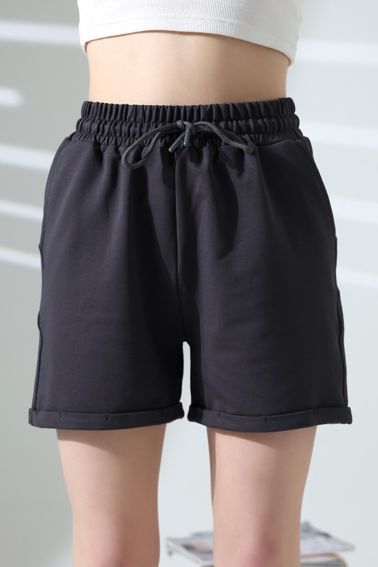 21822 KADIN LYC PENYE KOMPAKT 2 İPLİK CEPLİ PAÇASI KATLAMALI ŞORT 21822 KADIN LYC PENYE KOMPAKT 2 İPLİK CEPLİ PAÇASI KATLAMALI ŞORT