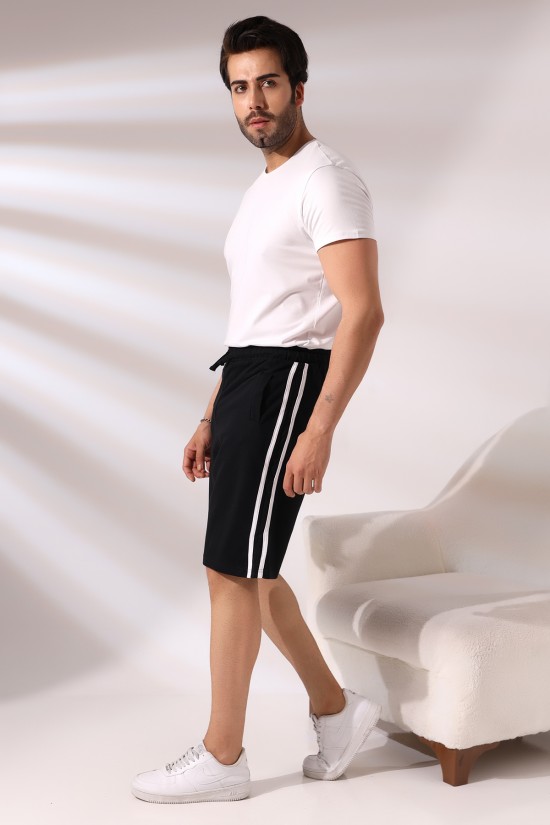 19630 ERKEK FLOTA CEPLİ YANLARI ÇİFT ŞERİTLİ ŞORT 19630 ERKEK FLOTA CEPLİ YANLARI ÇİFT ŞERİTLİ ŞORT