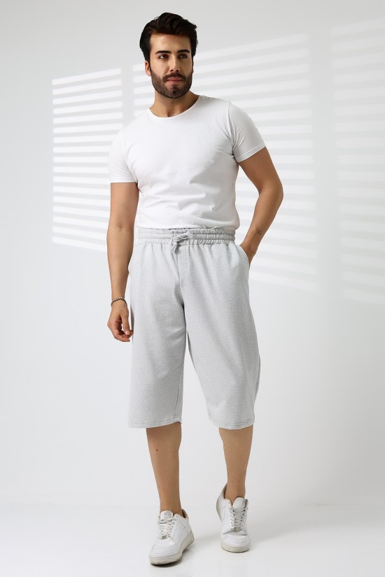 20655  ERKEK 2İP CEPLİ KAPRİ ŞORT PANTOLON 