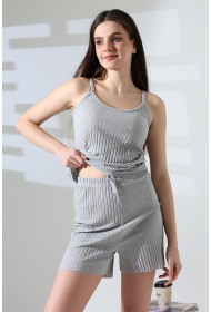 21789  KADIN  ATLET VE ŞORT  7X4 RJN KAŞG.ŞORTLU ATLET TAKIM 