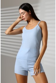 21789  KADIN  ATLET VE ŞORT  7X4 RJN KAŞG.ŞORTLU ATLET TAKIM 