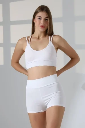 22095 KADIN DALGIÇ FULL LYC KURTARICI KISA ŞORT TAYT 