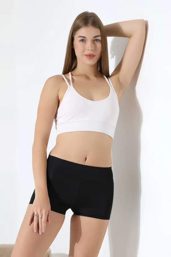 22095 KADIN DALGIÇ FULL LYC KURTARICI KISA ŞORT TAYT 