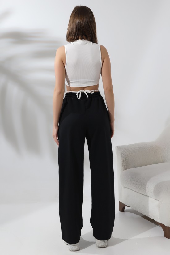 21566 BAYAN CEPLİ SALAŞ GENİŞ DÖKÜMLÜ 2 İP PANTOLON 21566 BAYAN CEPLİ SALAŞ GENİŞ DÖKÜMLÜ 2 İP PANTOLON