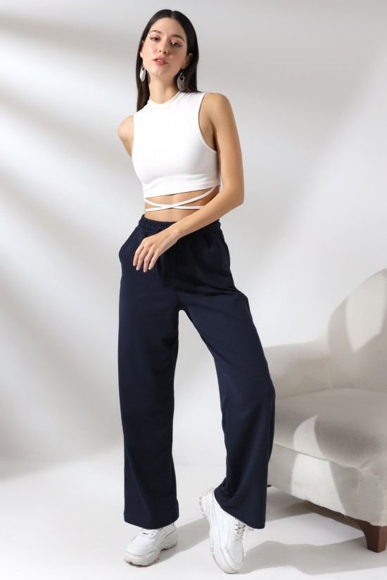 21566 BAYAN CEPLİ SALAŞ GENİŞ DÖKÜMLÜ 2 İP PANTOLON 21566 BAYAN CEPLİ SALAŞ GENİŞ DÖKÜMLÜ 2 İP PANTOLON