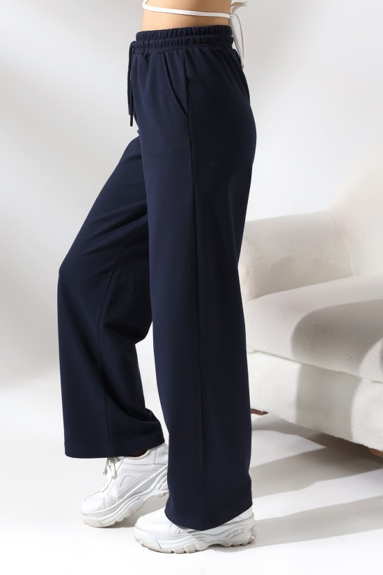 21566 BAYAN CEPLİ SALAŞ GENİŞ DÖKÜMLÜ 2 İP PANTOLON 21566 BAYAN CEPLİ SALAŞ GENİŞ DÖKÜMLÜ 2 İP PANTOLON