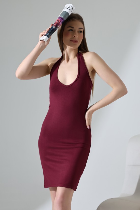 21924 KADIN FULL LYC VİSK.RİBANA BOYDAN ASKILI KOLSUZ ELBİSE 21924 KADIN FULL LYC VİSK.RİBANA BOYDAN ASKILI KOLSUZ ELBİSE